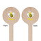 Buzzing Bee Wooden 6" Stir Stick - Round - Double Sided - Front & Back