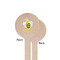 Buzzing Bee Wooden 7.5" Stir Stick - Round - Single Sided - Front & Back