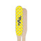 Buzzing Bee Wooden Food Pick - Paddle - Single Sided - Front & Back