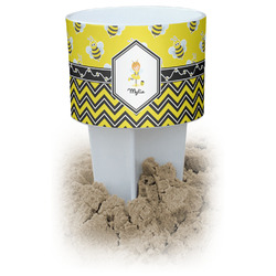 Buzzing Bee Beach Spiker Drink Holder (Personalized)