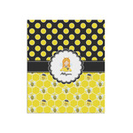 Honeycomb, Bees & Polka Dots Poster - Matte - 20x24 (Personalized)