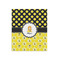 Honeycomb, Bees & Polka Dots 20x24 - Matte Poster - Front View