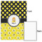 Honeycomb, Bees & Polka Dots 20x30 - Matte Poster - Front & Back