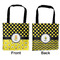 Honeycomb, Bees & Polka Dots Car Bag - Apvl