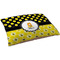 Honeycomb, Bees & Polka Dots Dog Bed - Large