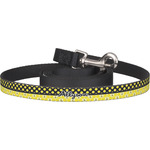 Honeycomb, Bees & Polka Dots Dog Leash (Personalized)