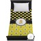 Honeycomb, Bees & Polka Dots Duvet Cover (Twin)