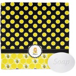 Honeycomb, Bees & Polka Dots Washcloth (Personalized)