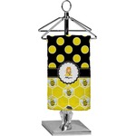 Honeycomb, Bees & Polka Dots Finger Tip Towel - Full Print (Personalized)