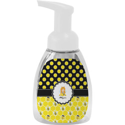 Honeycomb, Bees & Polka Dots Foam Soap Bottle (Personalized)