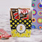 Honeycomb, Bees & Polka Dots French Fry Favor Box - w/ Treats View