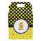 Honeycomb, Bees & Polka Dots Gable Favor Box - Front