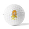 Honeycomb, Bees & Polka Dots Golf Balls - Titleist - Set of 12 - FRONT