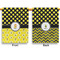 Honeycomb, Bees & Polka Dots House Flags - Double Sided - APPROVAL