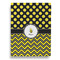 Honeycomb, Bees & Polka Dots House Flags - Double Sided - BACK