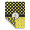 Honeycomb, Bees & Polka Dots House Flags - Double Sided - FRONT FOLDED