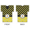 Honeycomb, Bees & Polka Dots Jersey Bottle Cooler - APPROVAL