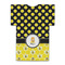 Honeycomb, Bees & Polka Dots Jersey Bottle Cooler - BACK (flat)