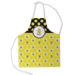 Honeycomb, Bees & Polka Dots Kid's Apron - Small (Personalized)