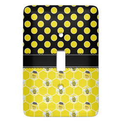 Honeycomb, Bees & Polka Dots Light Switch Cover