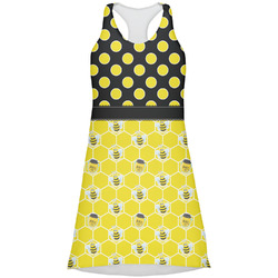 Honeycomb, Bees & Polka Dots Racerback Dress - X Small