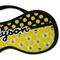 Honeycomb, Bees & Polka Dots Sleeping Eye Mask - DETAIL Large