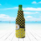 Honeycomb, Bees & Polka Dots Zipper Bottle Cooler - LIFESTYLE