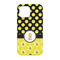 Honeycomb, Bees & Polka Dots iPhone 13 Pro Tough Case - Back