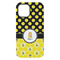 Honeycomb, Bees & Polka Dots iPhone 15 Plus Tough Case - Back