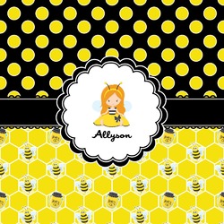 Honeycomb, Bees & Polka Dots
