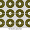 Bee & Polka Dots 1" Multipurpose Round Labels - Sheet