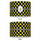 Bee & Polka Dots 12" Drum Lampshade - APPROVAL (Poly Film)