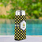 Bee & Polka Dots Can Cooler - Tall 12oz - In Context