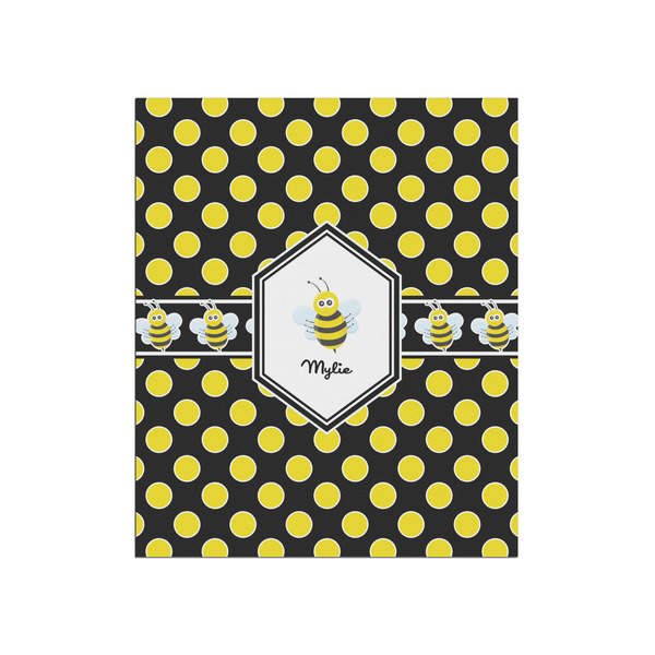 Custom Bee & Polka Dots Poster - Matte - 20x24 (Personalized)