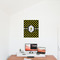 Bee & Polka Dots 20x24 - Matte Poster - On the Wall