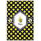 Bee & Polka Dots 20x30 Wood Print - Front View