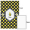 Bee & Polka Dots 24x36 - Matte Poster - Front & Back