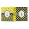 Bee & Polka Dots 3 Ring Binders - Full Wrap - 1" - OPEN OUTSIDE