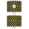 Bee & Polka Dots 8" Drum Lampshade - APPROVAL (Fabric)