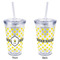 Bee & Polka Dots Acrylic Tumbler - Full Print - Approval