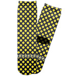 Bee & Polka Dots Adult Crew Socks