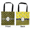 Bee & Polka Dots Car Bag - Apvl