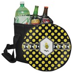 Bee & Polka Dots Collapsible Cooler & Seat (Personalized)