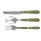 Bee & Polka Dots Cutlery Set - FRONT