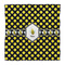 Bee & Polka Dots Duvet Cover - Queen - Front