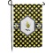 Bee & Polka Dots Garden Flag & Garden Pole