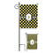 Bee & Polka Dots Garden Flag - PARENT/MAIN