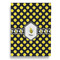 Bee & Polka Dots Garden Flags - Large - Single Sided - FRONT