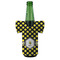 Bee & Polka Dots Jersey Bottle Cooler - Set of 4 - FRONT (on bottle)