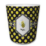 Bee & Polka Dots Plastic Tumbler 6oz (Personalized)